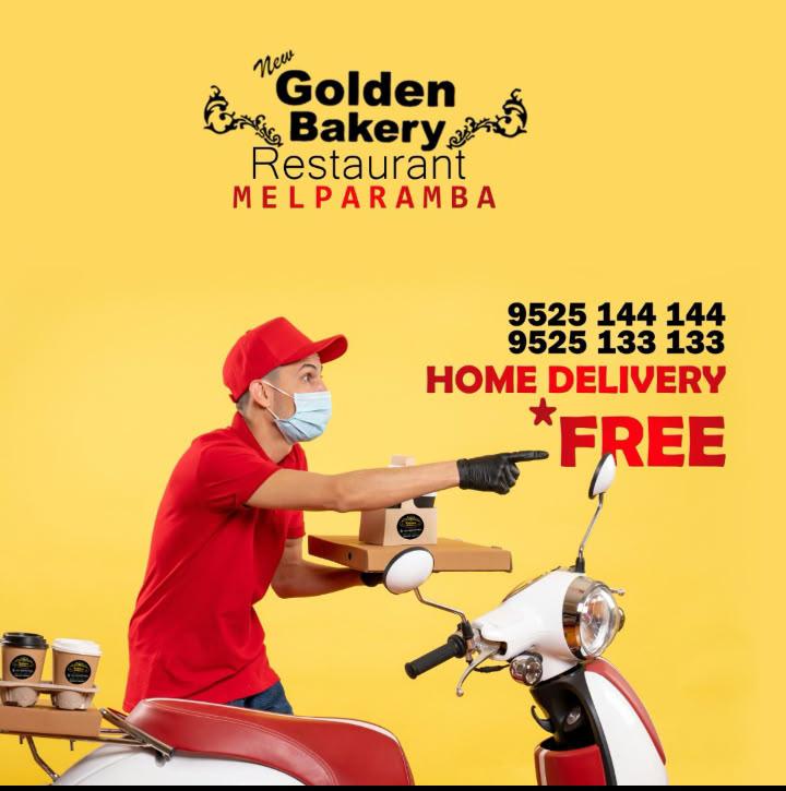 Free delivery @golden bakery