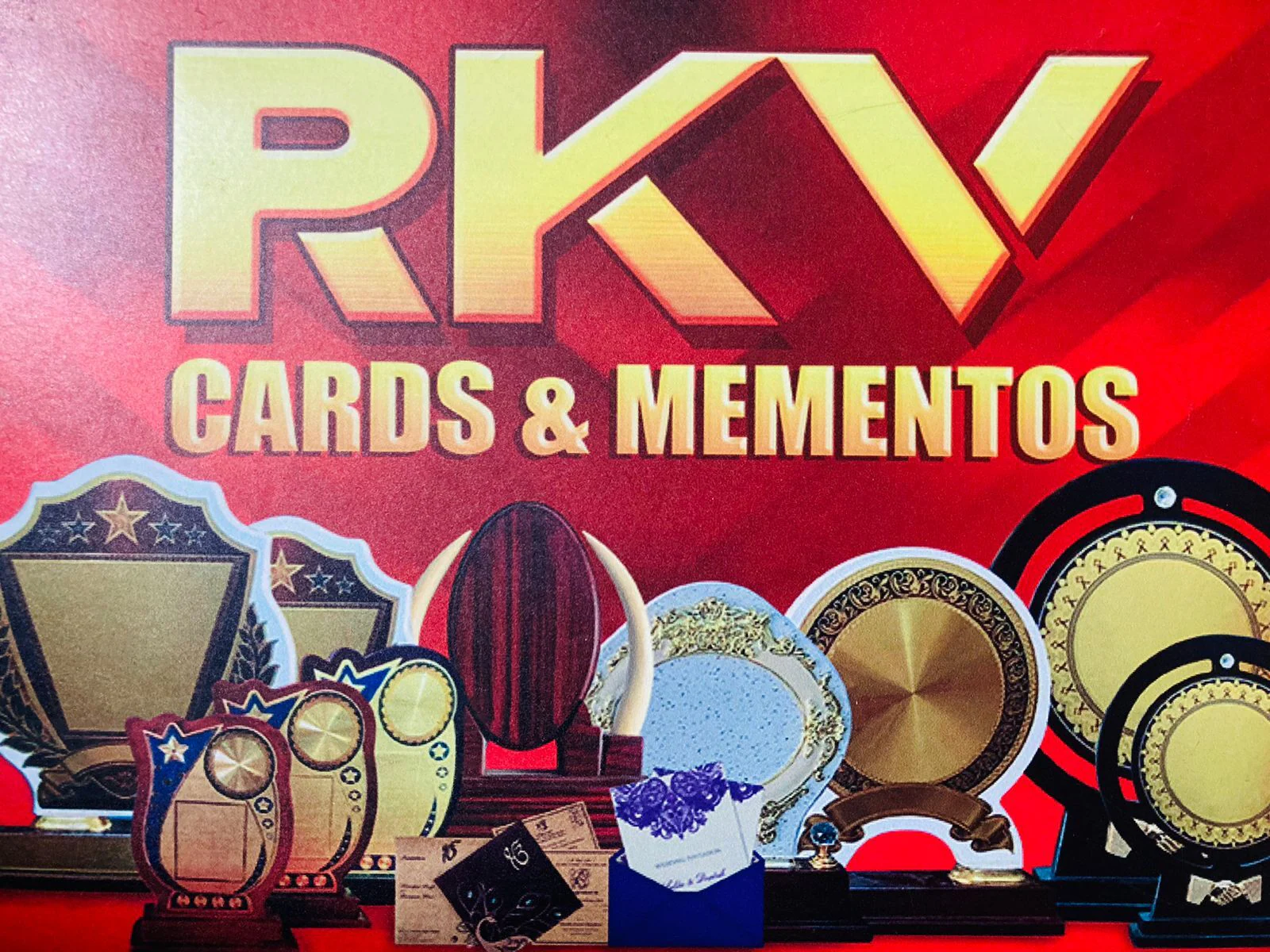 RKV cards mementos